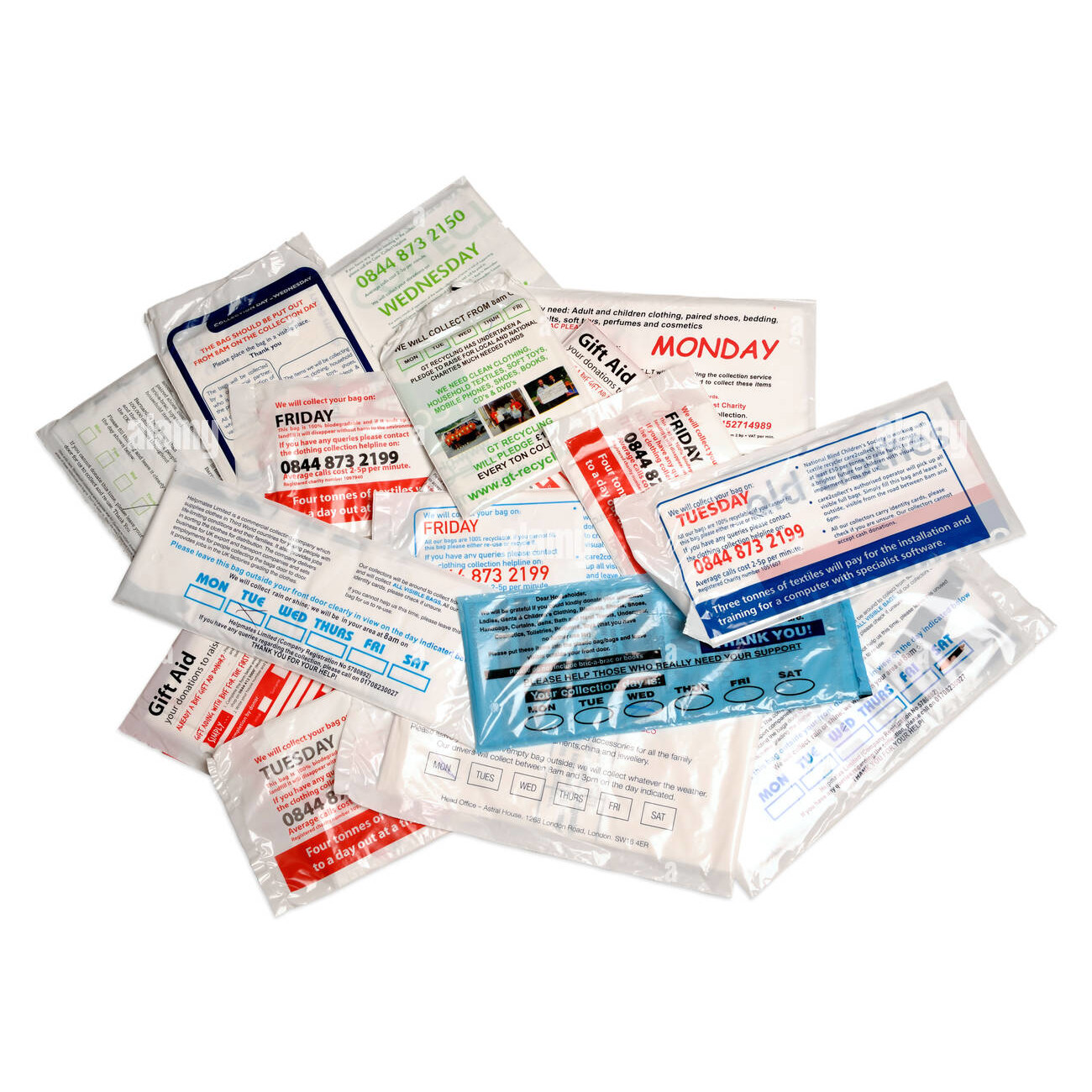 Plastic Charity Bags