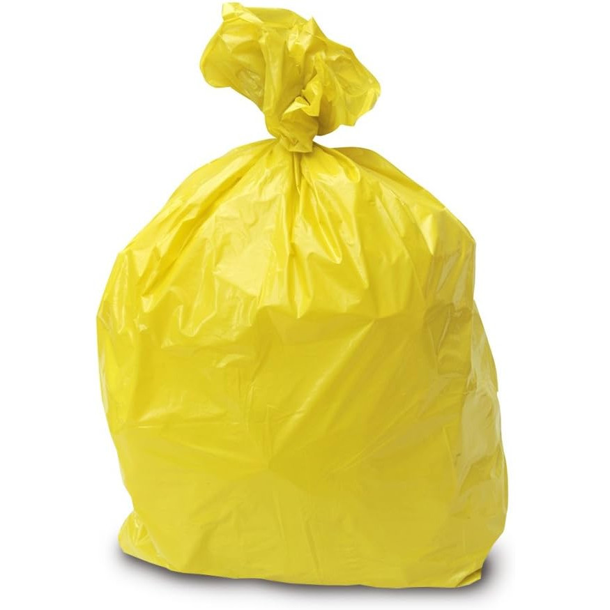 Yellow Refuse Sack